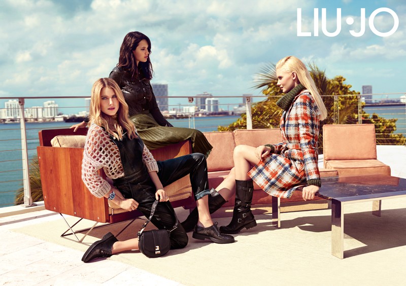 LIU JO AND DREE HEMINGWAY TOGETHER IN MIAMI FOR THE F/W 2015 CAMPAIGN - Corporate Site