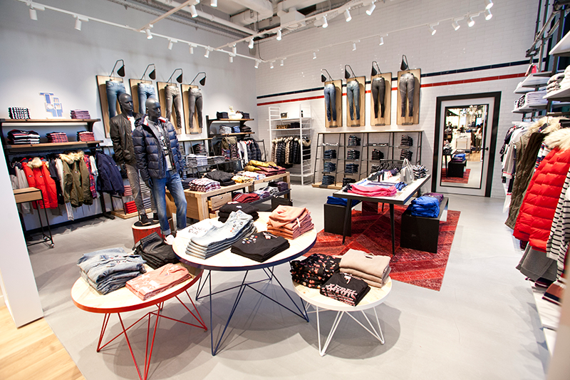 tommy hilfiger department stores