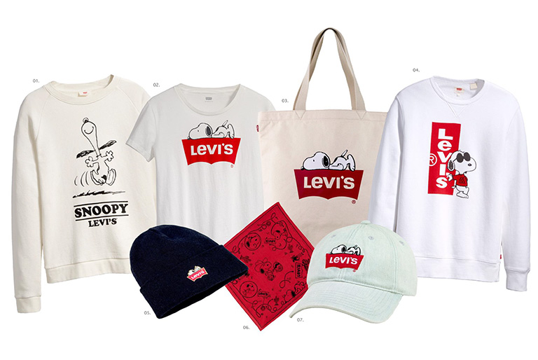 levi's snoopy collection