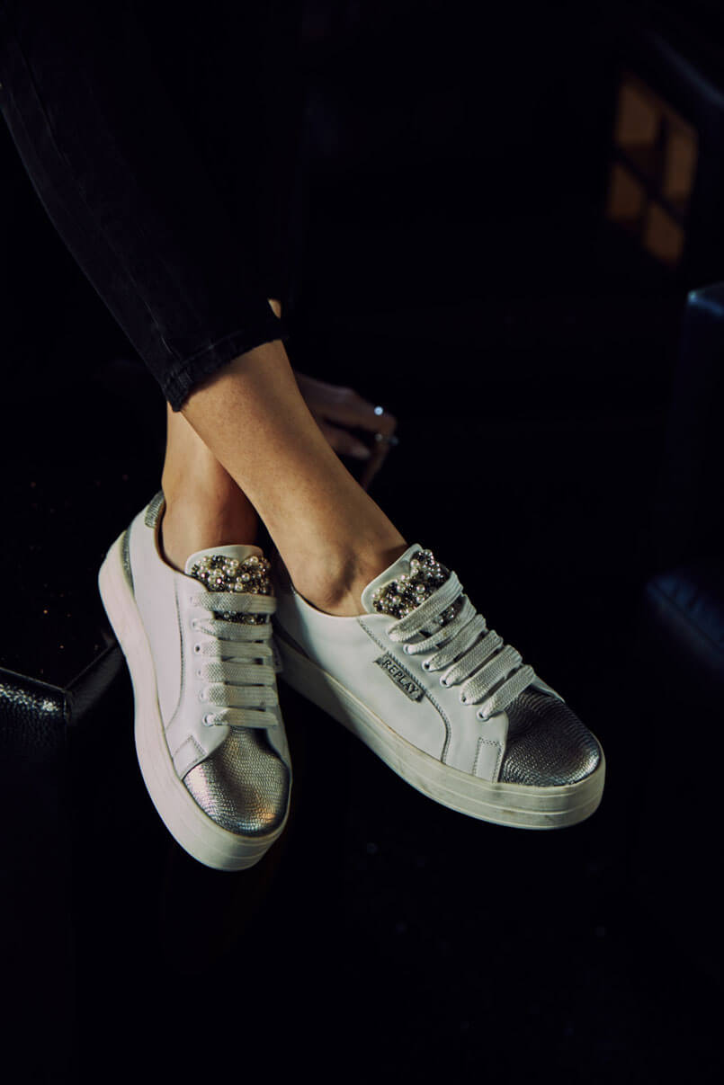  Replay Women's Flat Sneaker | Fashion Sneakers